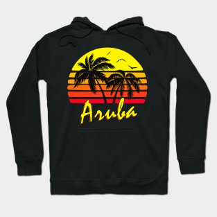 Aruba Retro Sunset Hoodie